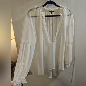 Express Cream Blouse